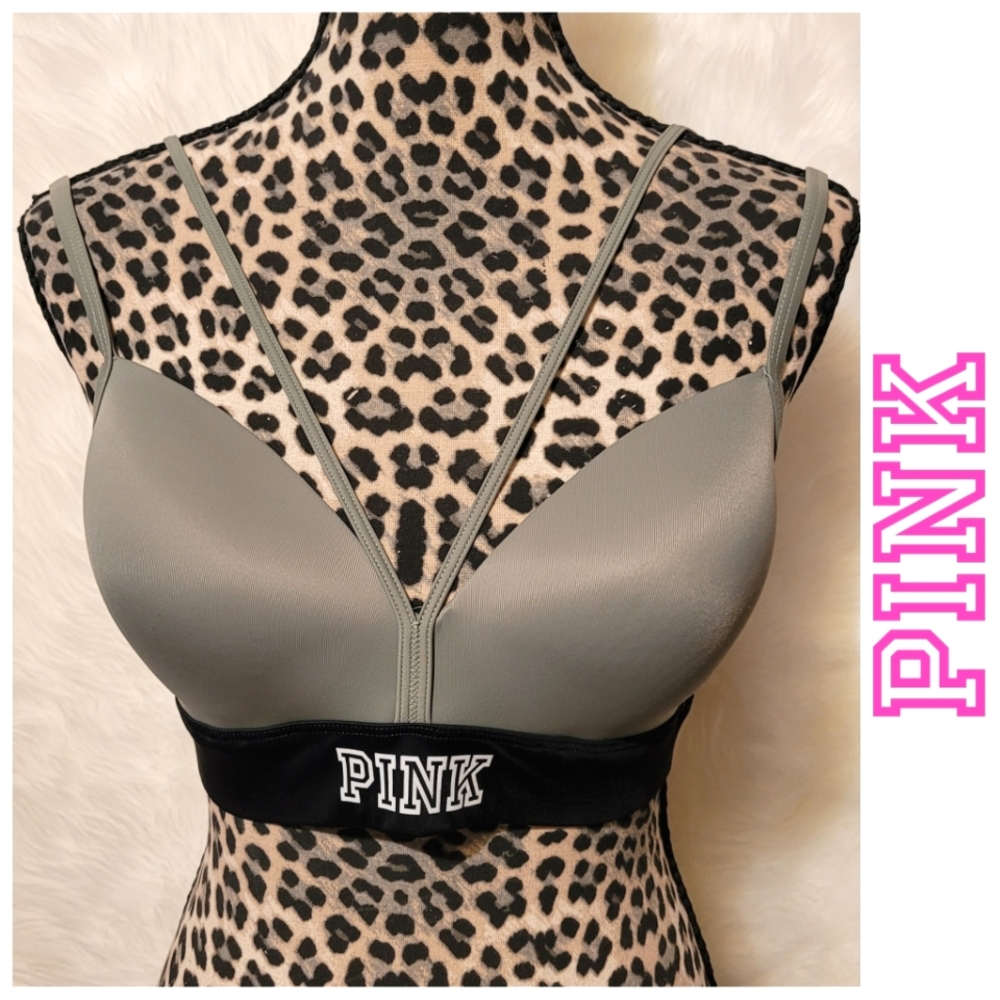 Pink Victoria's Secret Double Strap Bra